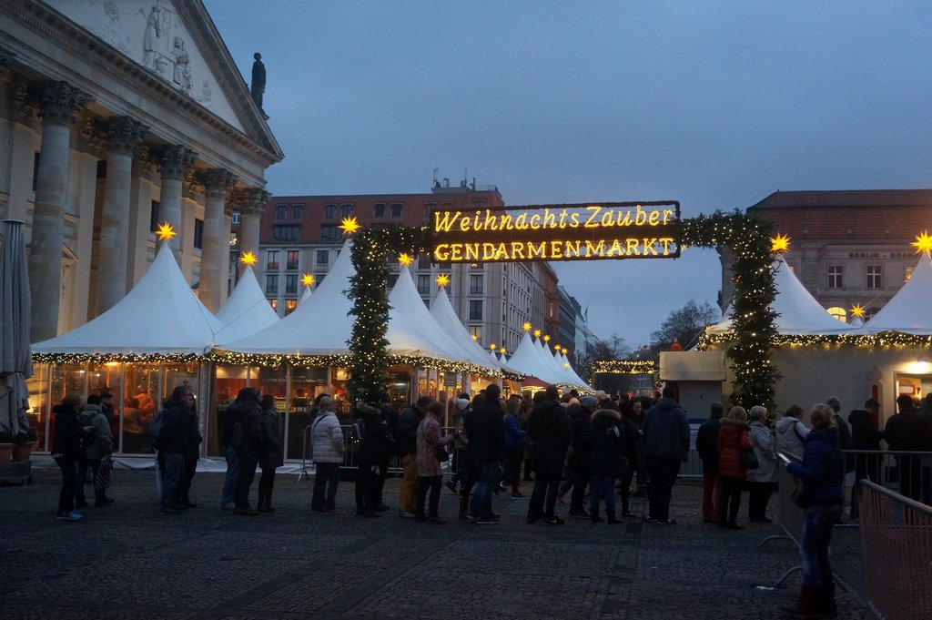 Рождественские ярмарки Берлина 2016 год.